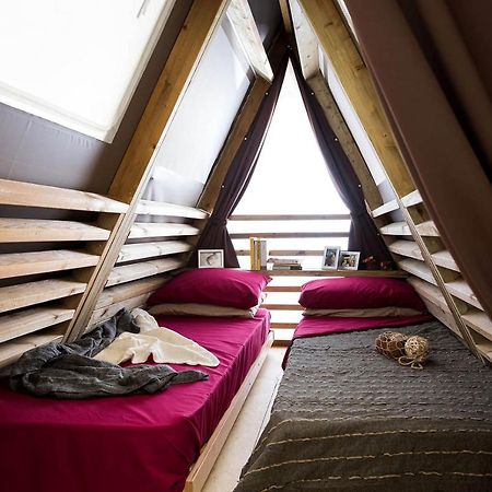 Mobile Homes Camping Santa Marina, Lanterna Tar-Vabriga Exteriér fotografie Interior of a cabin